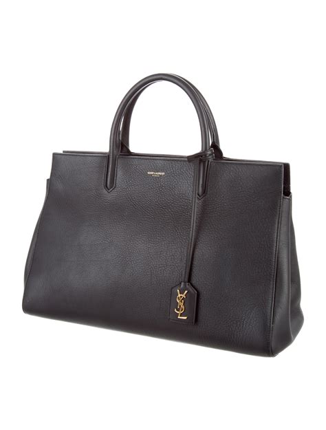 ysl cabas rive gauche bag review|st laurent rive gauche tote.